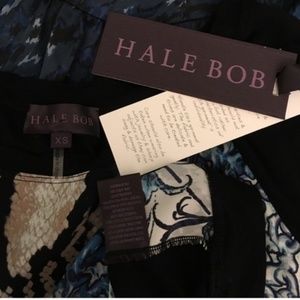 Hale Bob Tops - New HALE BOB $168 silky front jersey baseball tee Hale Bob Tops - New HALE BOB $168 silky front jersey baseball tee